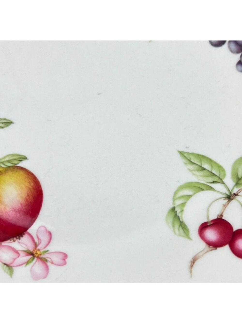 Royal Doulton China 4 Ashberry Dinner Plates 10.5" Fruit England White - Picture 10 of 12